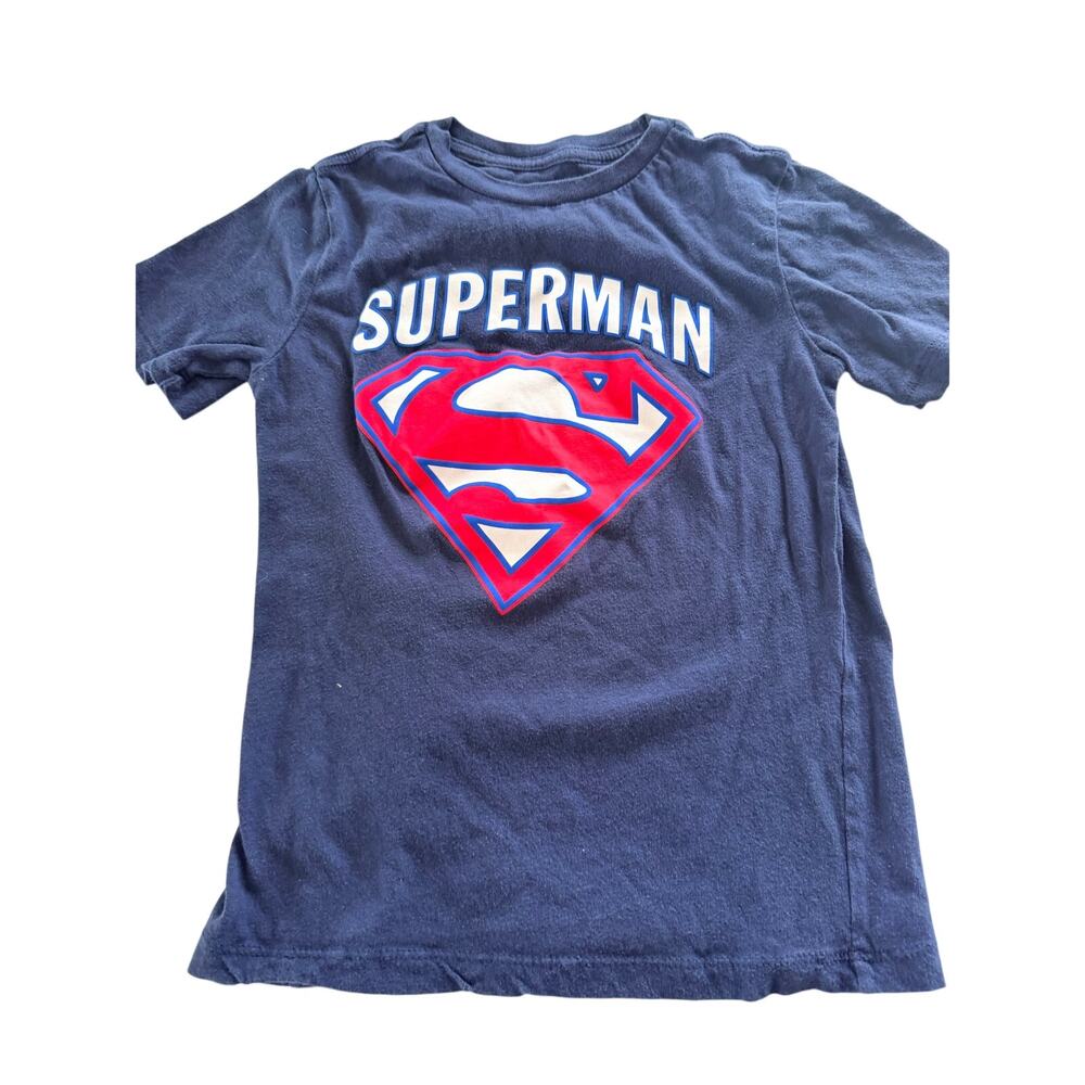 DC Comics Superman Blue Short Sleeve Graphic Tee